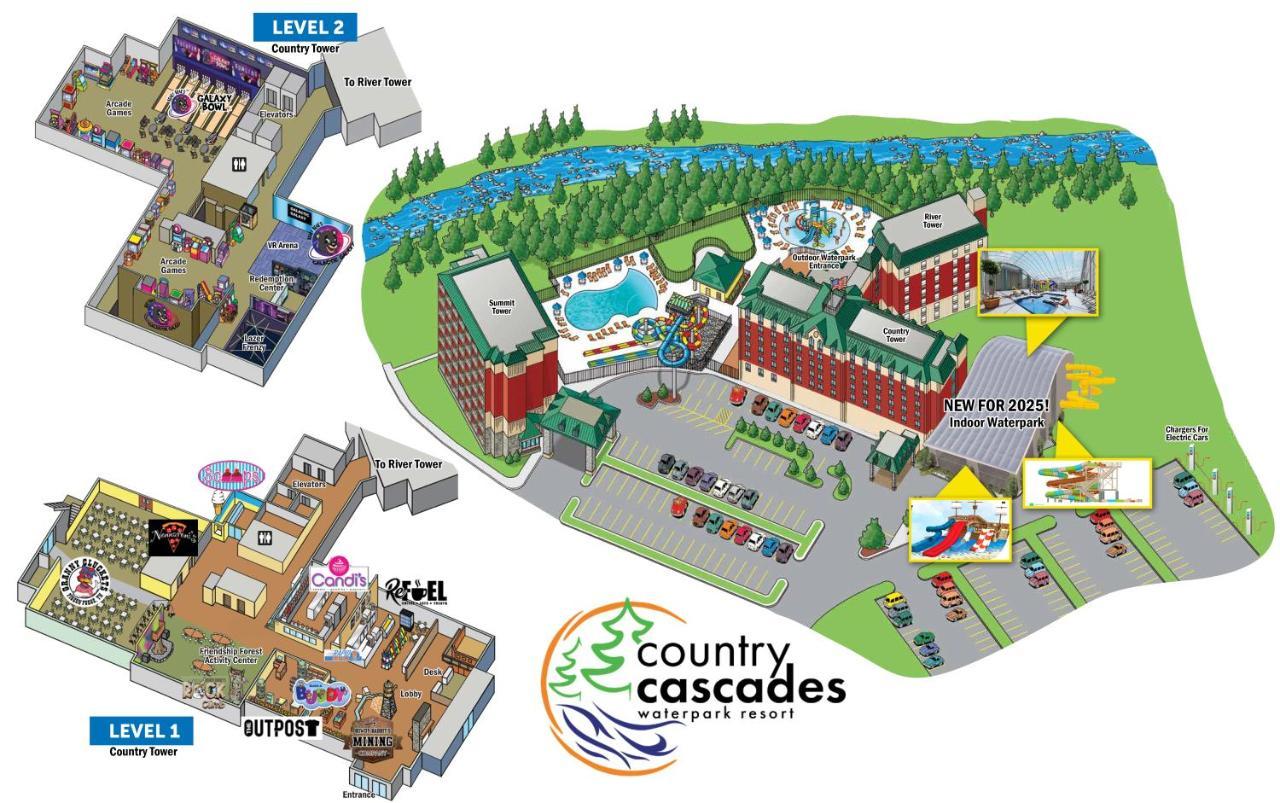 Country Cascades Waterpark Resort Pigeon Forge Exteriér fotografie